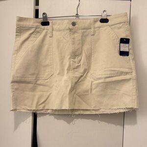 Lucky Brand Tofu Utility Mini Skirt